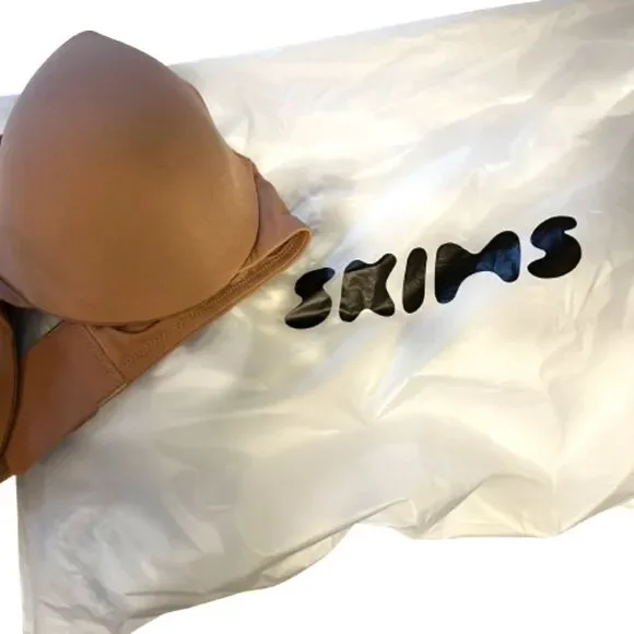 SKIMS NWT Full Coverage Lightly Lined Bra in Color Sienna Size 34C - Picture 4 of 7